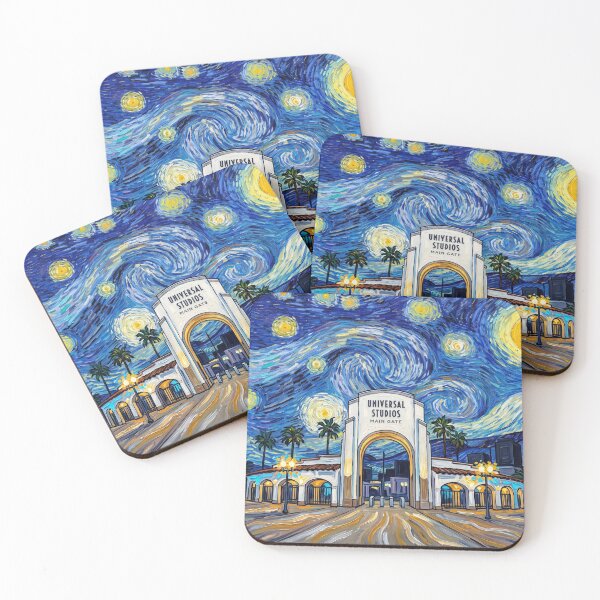 Item preview, Universal Studios Gate Starry Night Historical Landscape designed and sold by Bad-Decisions-Designs.