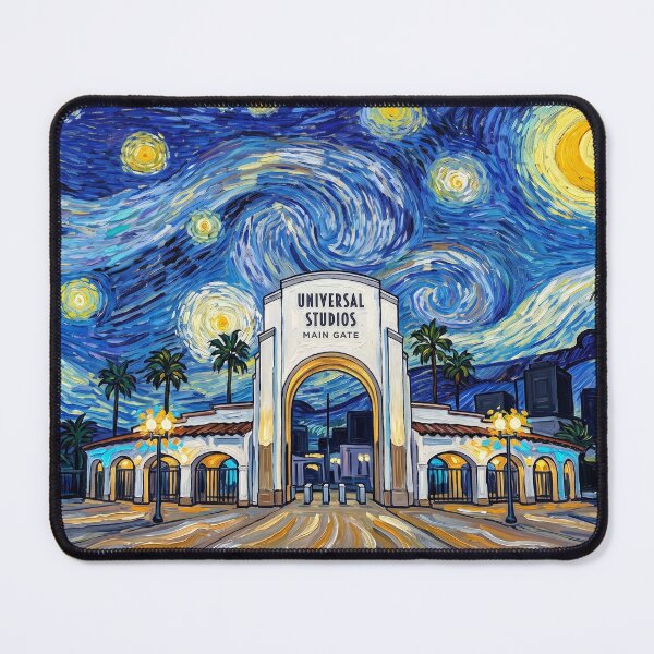 Item preview, Universal Studios Gate Starry Night Historical Landscape designed and sold by Bad-Decisions-Designs.