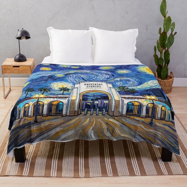 Item preview, Universal Studios Gate Starry Night Historical Landscape designed and sold by Bad-Decisions-Designs.