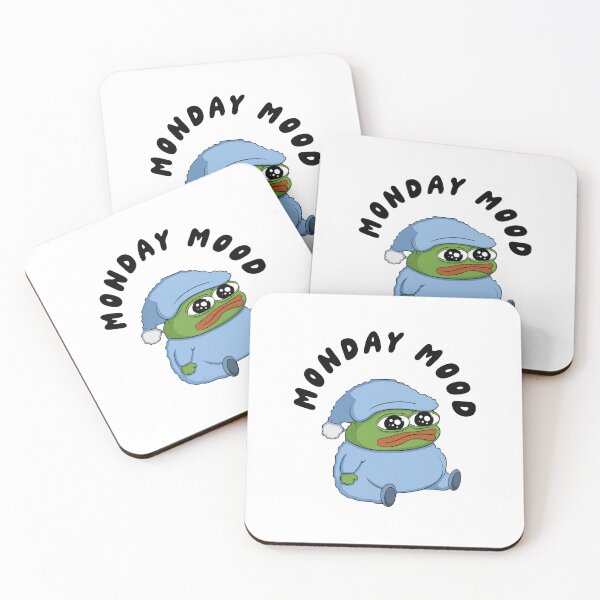 Item preview, Sleepy Apu Apustaja "Monday Mood" - Wholesome Sad Pepe Meme designed and sold by Austroz.