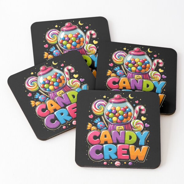 Item preview, Colorful Candy Crew Gumball Machine Design designed and sold by rafaeltto.