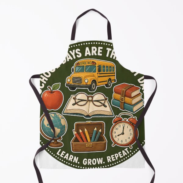 Item preview, School Days Are The Best Days Vintage Travel Badge Shirt designed and sold by MOCH- ART.