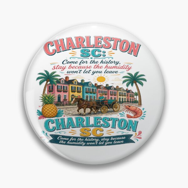Item preview, Charleston SC History Humidity Southern Charm designed and sold by Sushikidsntoddlers.