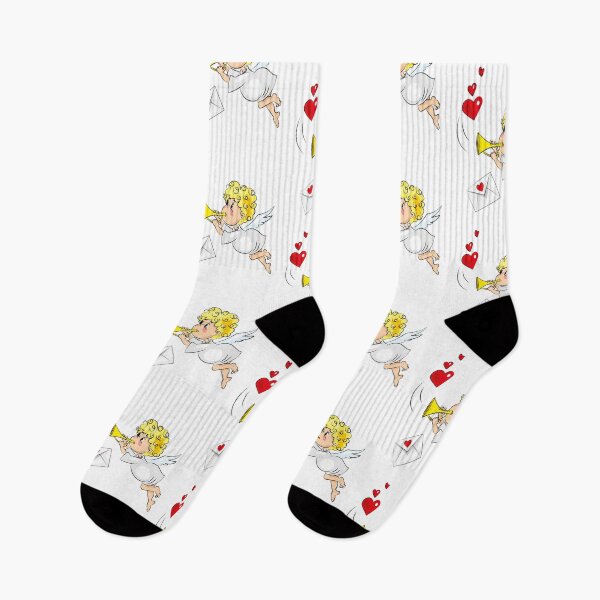 Item preview, Cute Love Angel with Hearts designed and sold by Ekaterina  Biserova.