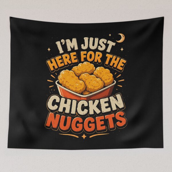 Item preview, Funny Chicken Nuggets Lovers Design designed and sold by rafaeltto.