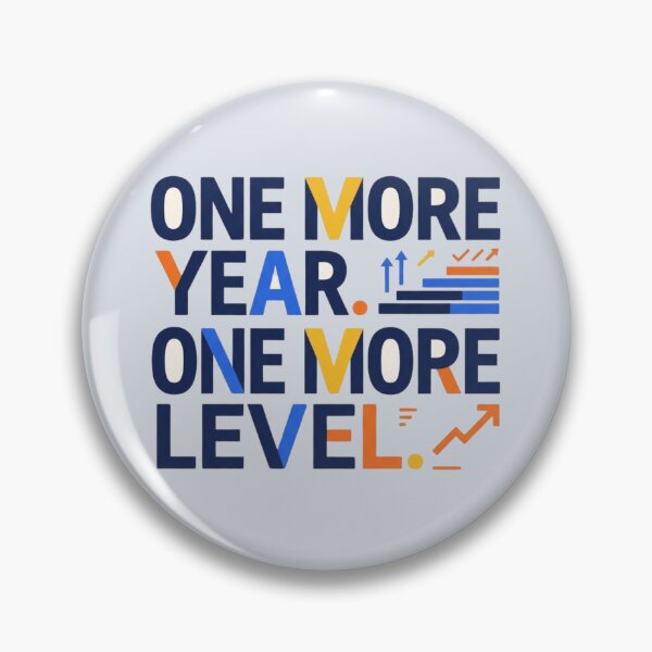 Item preview, One More Year One More Level Birthday Gamer Productivity Quote designed and sold by Amr Darwish Graphic designer.