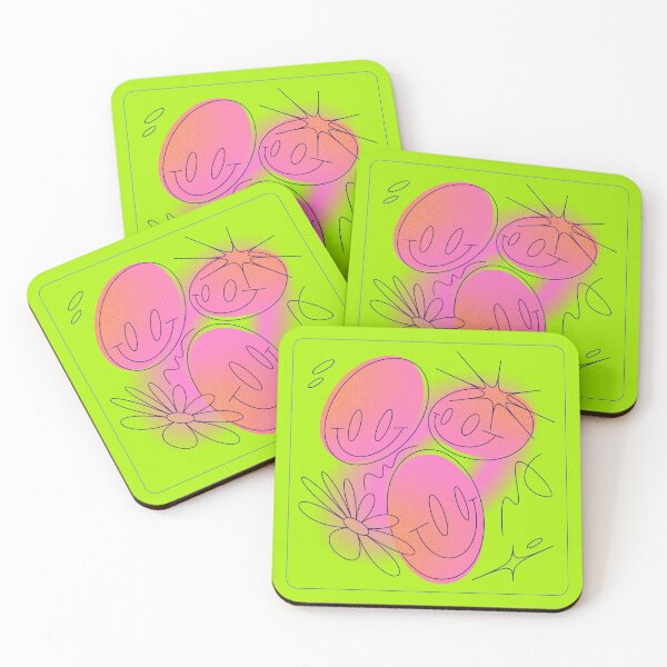 Item preview, Abstract Acid Smiley Faces Retro Y2K Graphic Aesthetic designed and sold by chatzous.