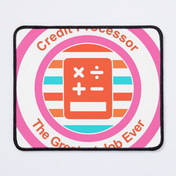 Item preview, Credit Processor The Greatest Job Ever designed and sold by TheIconSmith.