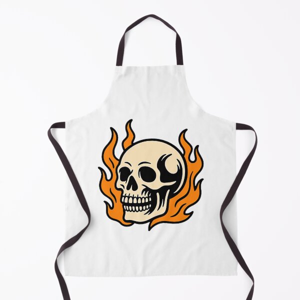 Item preview, Flaming Skull LIMITED EDITION designed and sold by S1LVERst.