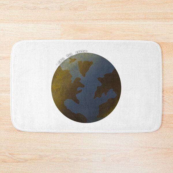 Item preview, Save The Earth World Map designed and sold by brinson-amiees.