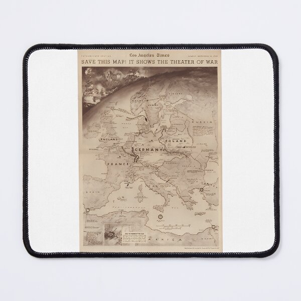 Item preview, Save This Map It Shows The Theater Of War designed and sold by brinson-amiees.