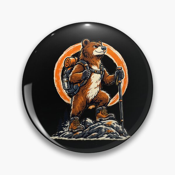 Item preview, Bear Hiker – Wild Trails designed and sold by LST-Desings.