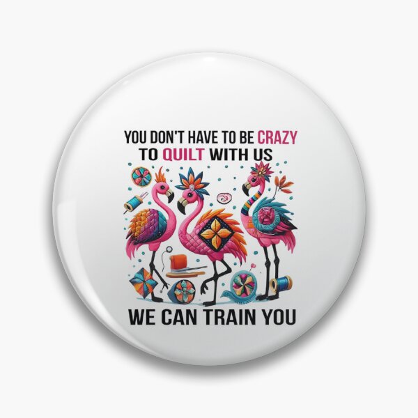 Item preview, Funny Quilter Flamingo Quilting Humor designed and sold by roartusa.