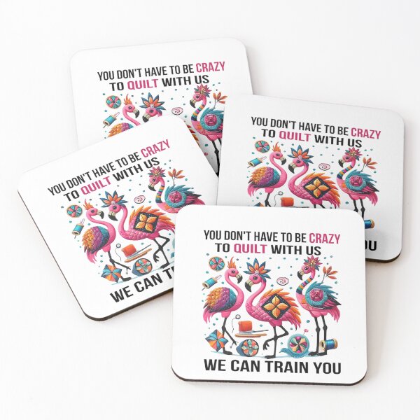 Item preview, Funny Quilter Flamingo Quilting Humor designed and sold by roartusa.