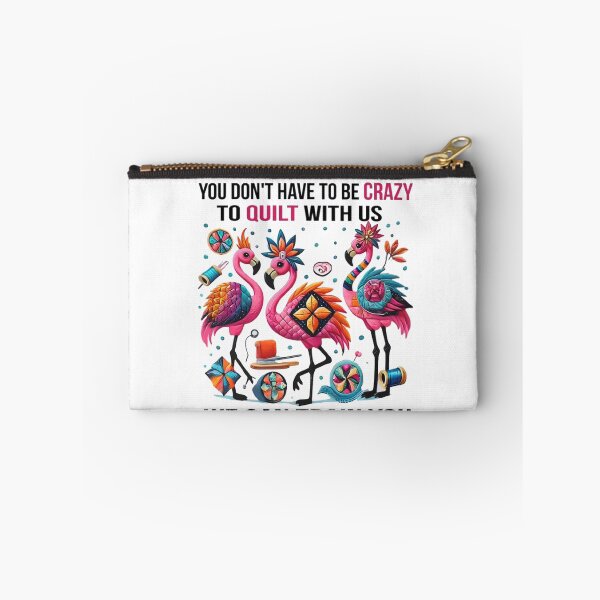 Item preview, Funny Quilter Flamingo Quilting Humor designed and sold by roartusa.
