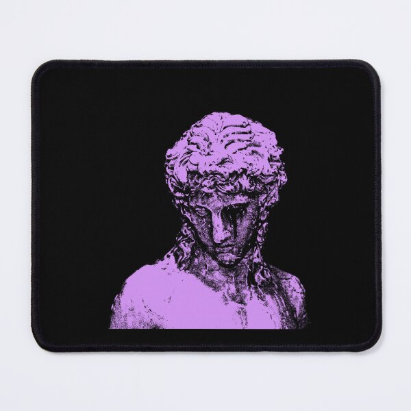 Item preview, Crying Classical Statue - Purple Vaporwave Aesthetic Bust designed and sold by Austroz.