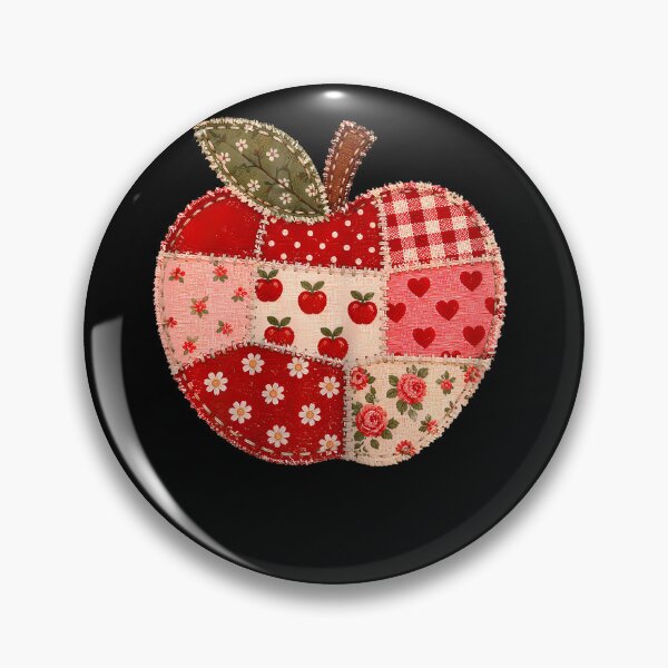 Item preview, Patchwork Apple Patchwork Fruit designed and sold by Trippy-Toad.