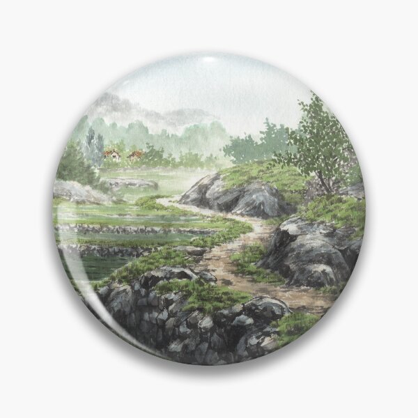 Item preview, August 3rd birthday flower Hibiscus trionum Landscape designed and sold by 366birthflower.