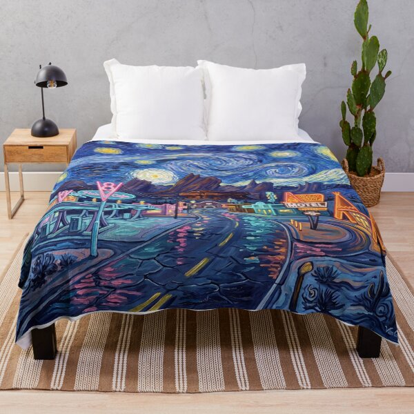 Item preview, Radiator Springs Starry Night Landscape designed and sold by Bad-Decisions-Designs.