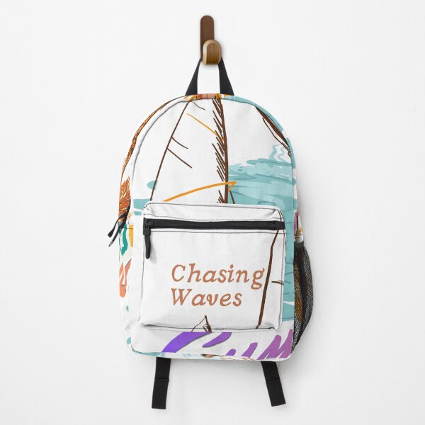 Item preview, Summer Vacation Chasing Waves Tropical Beach Sailboat Retro Aesthetic designed and sold by SK ArtNest.