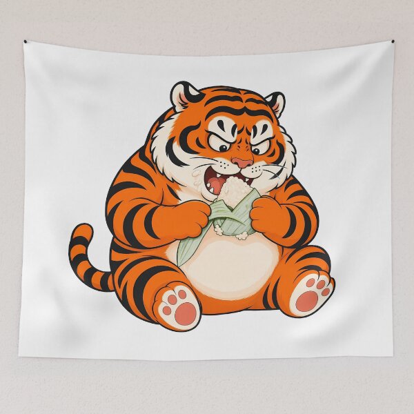 Item preview, Chubby Tiger Dragon Boat Festival Zongzi designed and sold by aigcx.