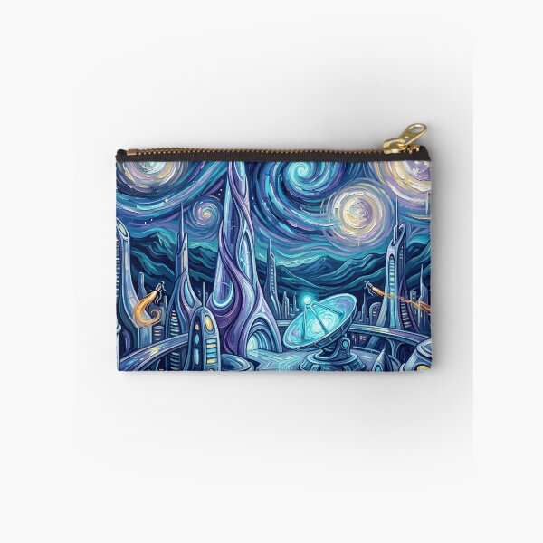 Item preview, The Planet Rann Starry Night Landscape designed and sold by Bad-Decisions-Designs.