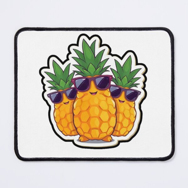 Item preview, Cool Pineapple Squad – Tropical Fun Design designed and sold by Pororo23.