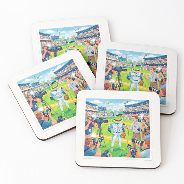 Item preview, Frog Baseball All-Star Photo Shoot designed and sold by Home Decor Art.