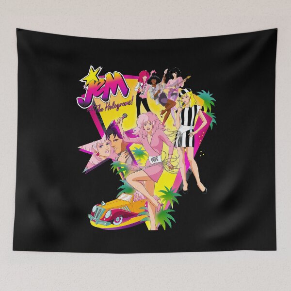 Item preview, Jem Truly Outrageous 80s Cartoon Car -51 designed and sold by AmoreDesignAns.