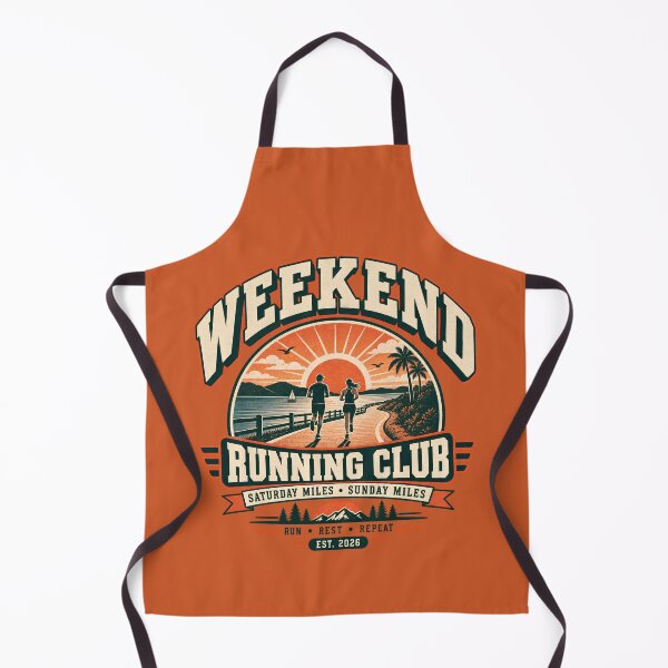 Item preview, Weekend Running Club Vintage Retro Running Lifestyle designed and sold by KakangMudi.