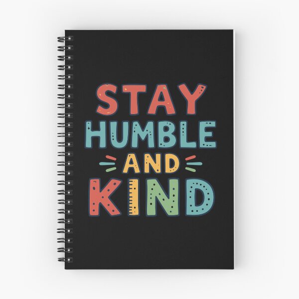 Item preview, Stay Humble and Kind – Positive Quote Typography designed and sold by DavidTeeStudio.