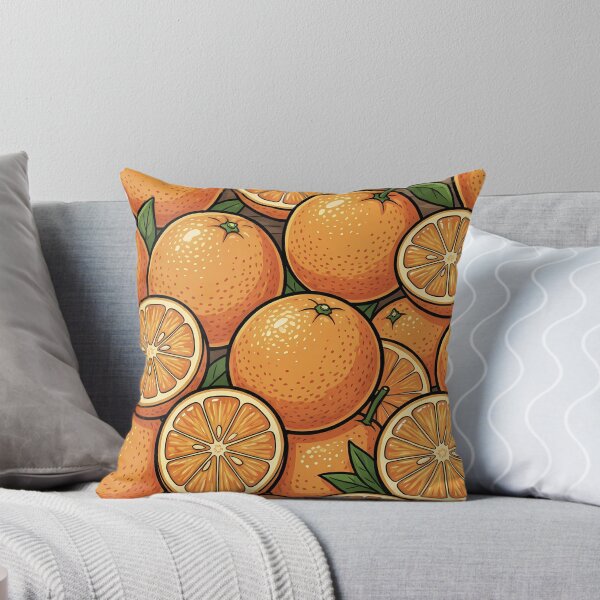 Item preview, Citrus Orange Pattern designed and sold by RkskArt.
