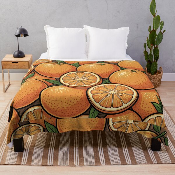 Item preview, Citrus Orange Pattern designed and sold by RkskArt.