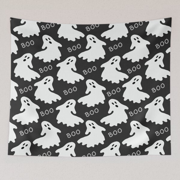 Item preview, BOO - Floating Little Ghosts designed and sold by studiodrchicken.