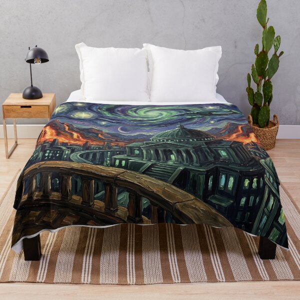 Item preview, Romulus Starry Night Landscape designed and sold by Bad-Decisions-Designs.