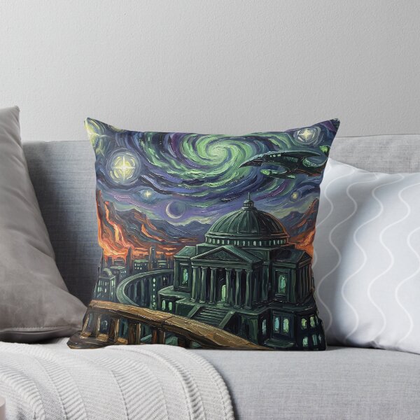 Item preview, Romulus Starry Night Landscape designed and sold by Bad-Decisions-Designs.