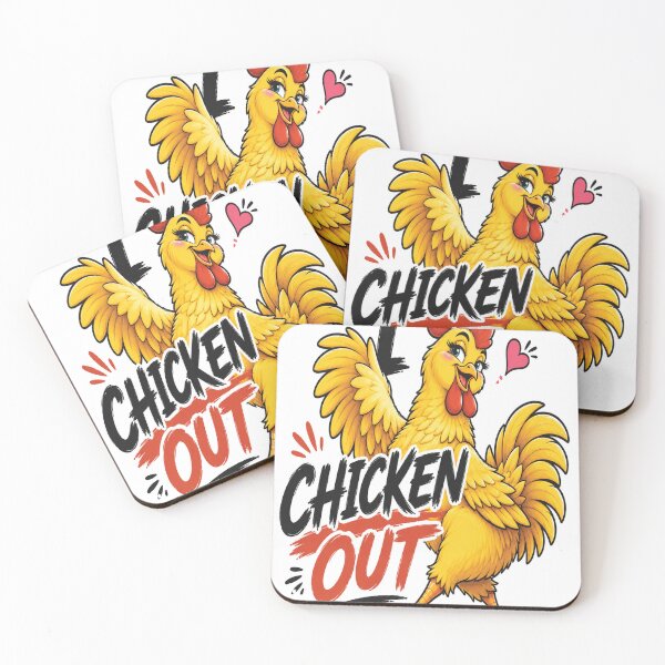 Item preview, I Chickened Out Funny Chicken designed and sold by sjnawiti.