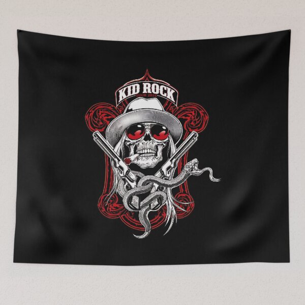Item preview, Kid Rock Skull Guns Snake Edgy -36 designed and sold by AmoreDesignAns.