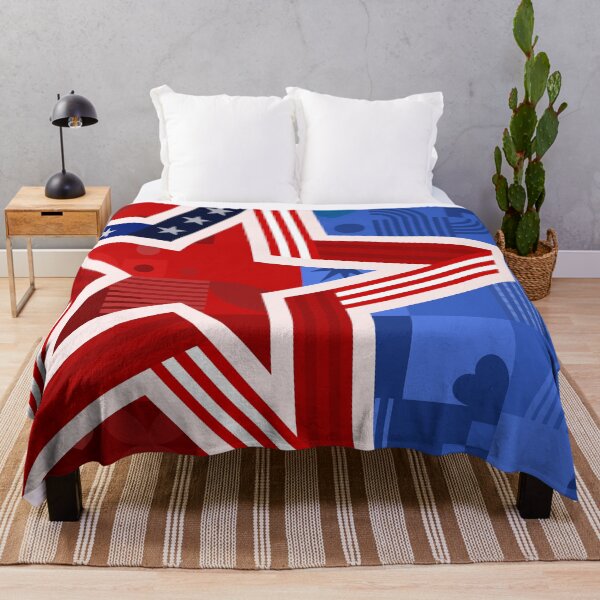 Item preview, Patriotic American Flag Ribbon Star designed and sold by chaaval.