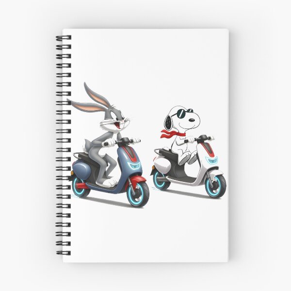 Item preview, Snoopy Bugs Bunny Scooter Ride M PERFECT GIFT FOR YOU AND FRIENDS designed and sold by enigmoustly.