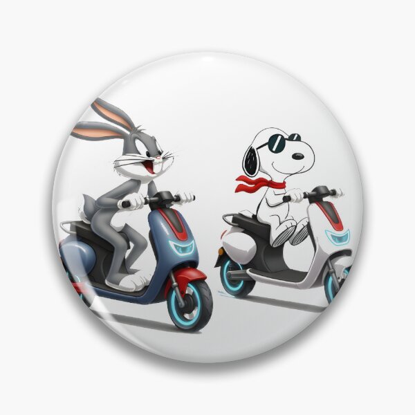 Item preview, Snoopy Bugs Bunny Scooter Ride M PERFECT GIFT FOR YOU AND FRIENDS designed and sold by enigmoustly.