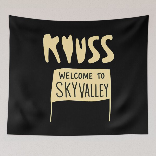 Item preview, KVUSS Welcome to SKY VALLEY Hand Drawn -7 designed and sold by AmoreDesignAns.