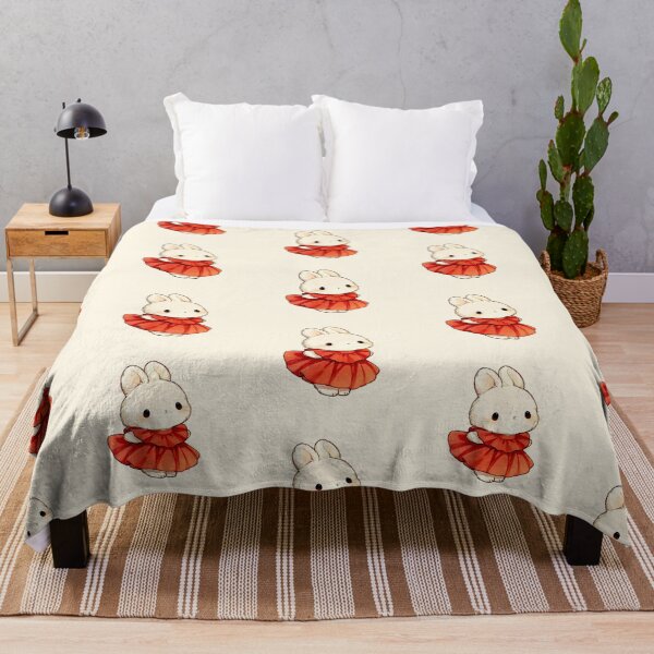Item preview, Cute Bunny in Red Dress Illustration designed and sold by jianina-alondra.