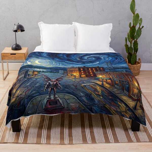 Item preview, Point Pleasant Mothman Starry Night Landscape designed and sold by Bad-Decisions-Designs.