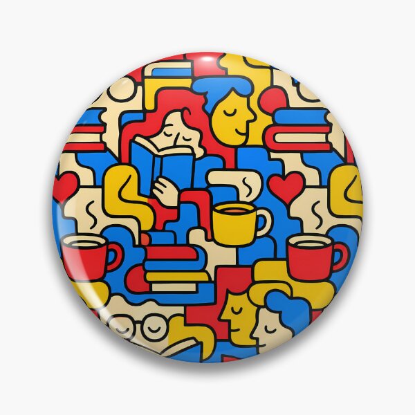 Item preview, The Book Hoarder's Doodle Maze designed and sold by Thai Vibe Studio.