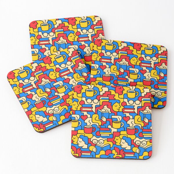 Item preview, The Book Hoarder's Doodle Maze designed and sold by Thai Vibe Studio.