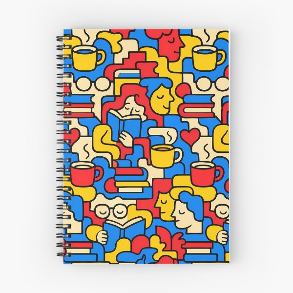 Item preview, The Book Hoarder's Doodle Maze designed and sold by Thai Vibe Studio.
