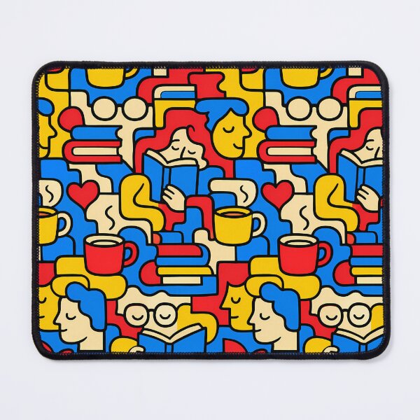 Item preview, The Book Hoarder's Doodle Maze designed and sold by Thai Vibe Studio.