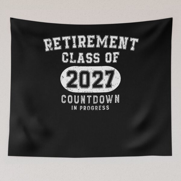 Item preview, Retirement Class Of 2027 Countdown In Progress designed and sold by Krwasatoune.