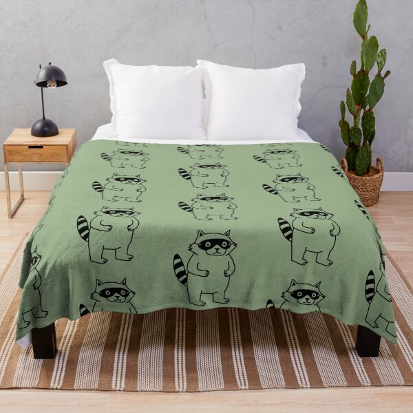 Item preview, Woodland Animals Cute Raccoon Drawing designed and sold by ellenhenry.